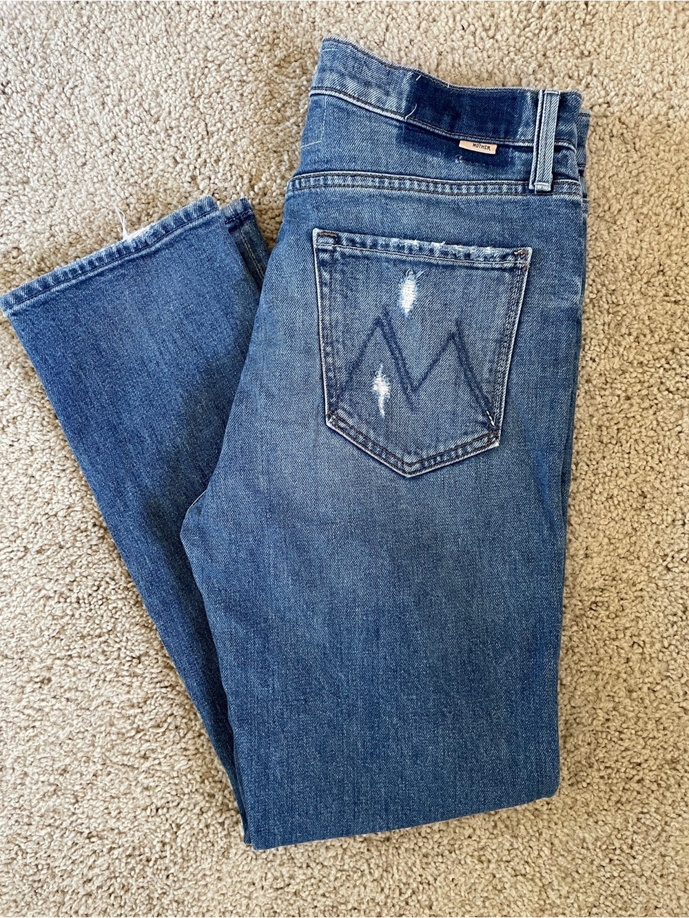 Mother denim high wasted Rider jeans 28 authentic!